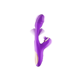 Vibromasseur rabbit 3-en-1 avec tapotements Joyfully 